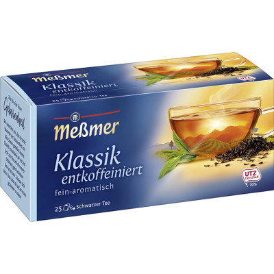 Meßmer Tee Klassik entkoffeiniert 25ST 43,8G 
