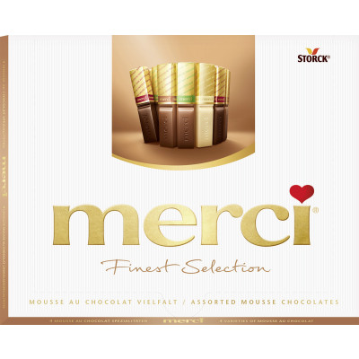 Merci Vielfalt Mousse au Chocolat 20ST 210G 