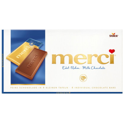 Merci Tafel Edel-Rahm 100G 