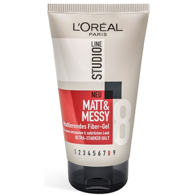 L'Oreal Studio Line Matt & Messy - Stärke 8 150ML 