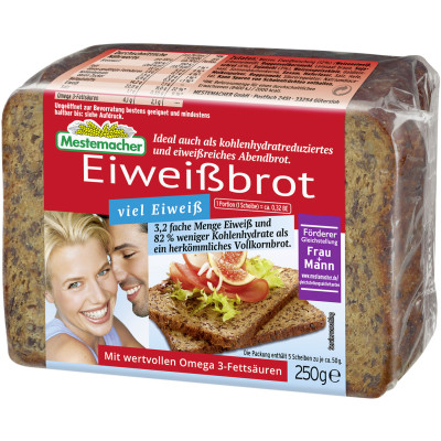 Mestemacher Eiweißbrot 250G 