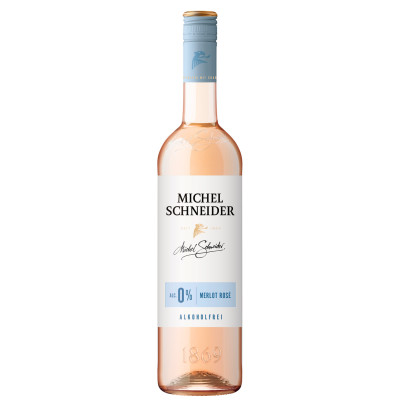 Michel Schneider Merlot Rose Alkoholfrei 0,75L 