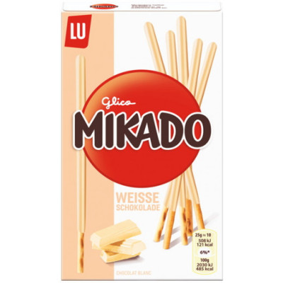 Mikado Weisse Schokolade 24ST 75G 