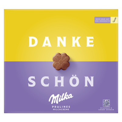 Milka Dankeschön Milchcreme Pralinen 20ST 110G 