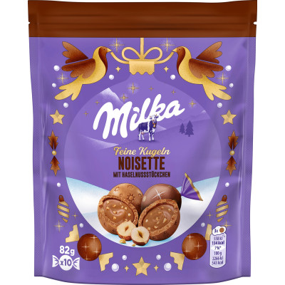 Milka Feine Kugeln Noisette 10ST 82G 