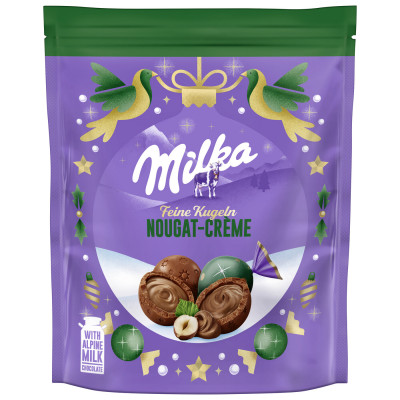 Milka Feine Kugeln Nougat 11ST 90G 