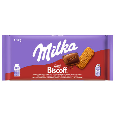 Milka Lotus Biscoff 90G 
