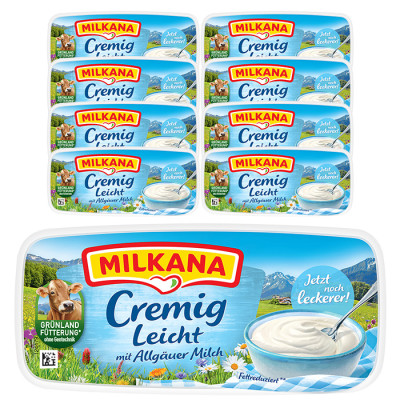 Milkana Frischeschale Cremig Leicht 8x190G 
