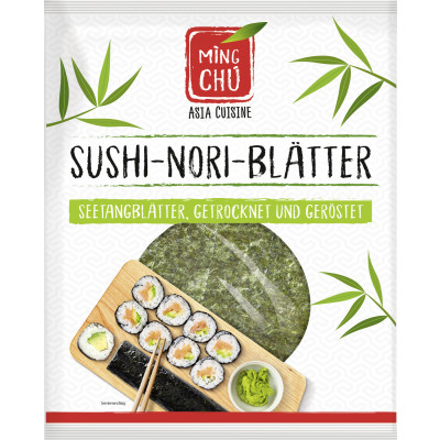 Ming Chu Sushi-Nori-Blätter geröstet 10ST 26G 