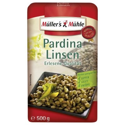 Müller's Mühle Pardina Linsen 500G 