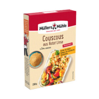 Müllers Mühle Couscous aus Roter Linse 250G 
