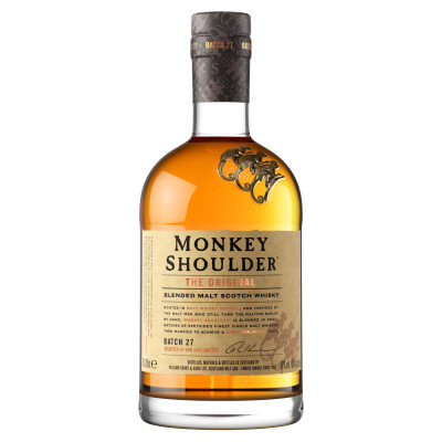 Monkey Shoulder Blended Malt Scotch Whisky 40% 0,7L 