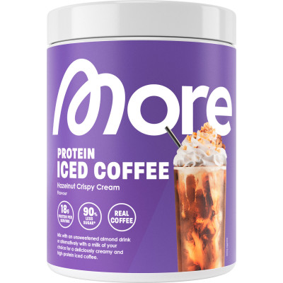 More Protein Iced Coffee Hazelnut Crispy Cream 300G 