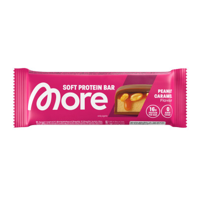 More Soft Protein Bar Peanut-Caramel 50G 