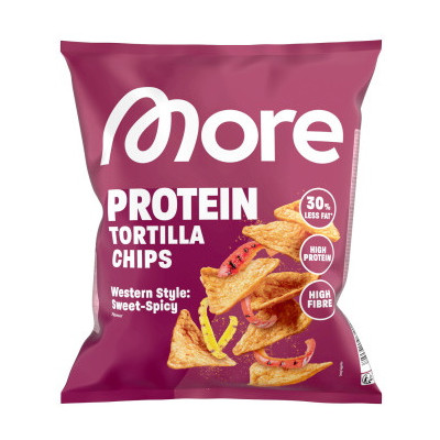 More Protein Tortilla Chips Western Style 50G 