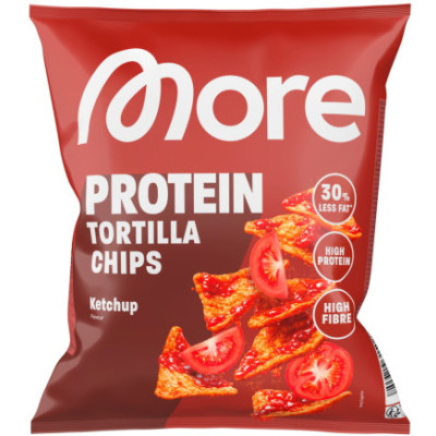 More Protein Tortilla Chips Ketchup 50G 