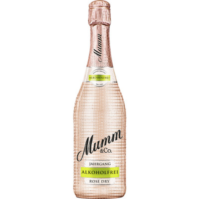 Mumm Rose Dry Jahrgang alkoholfrei 0,75L 