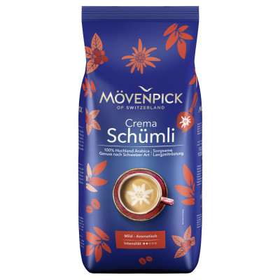 Mövenpick Crema Schümli Bohne 1KG 