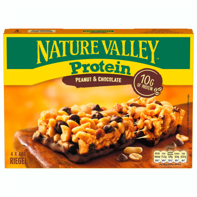 Nature Valley Protein Peanut & Chocolate 4ST 160G 