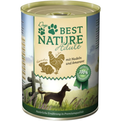 Best Nature Kaninchen & Huhn mit Nudeln & Amarant 400G 