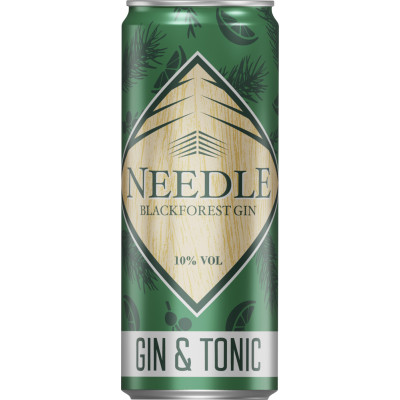 Needle Black Forest Dry Gin&Tonic 10% 0,33l DPG 
