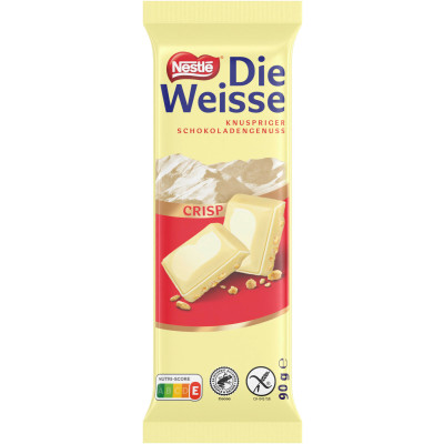Nestle Die Weiße Crisp Schokolade 90G 