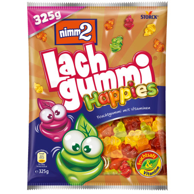 Storck Nimm2 Lachgummi Happies 325G 