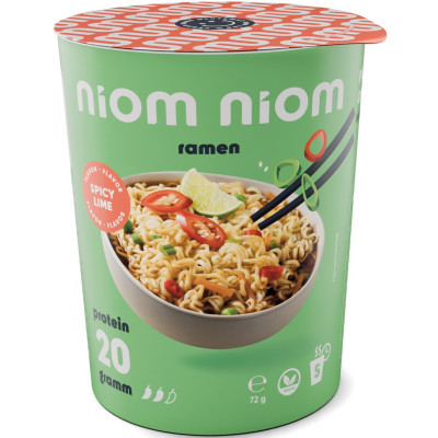 Niom Niom Ramen Spicy Lime 72G - Abverkauf 