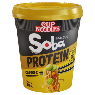 Nissin Cup Noodles Soba Protein Classic 92G 