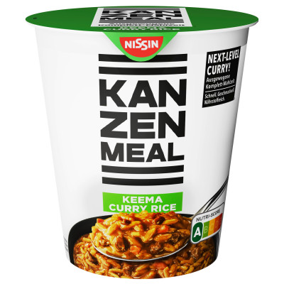 Nissin Kanzen Meal Keema Curry Rice 107G 