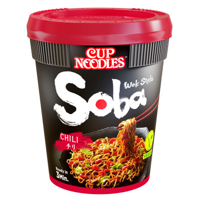 Nissin Cup Noodles Soba Chili 92G 