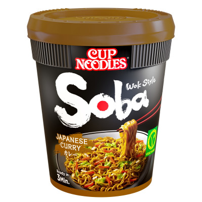 Nissin Cup Noodles Soba Japanese Curry 90G 