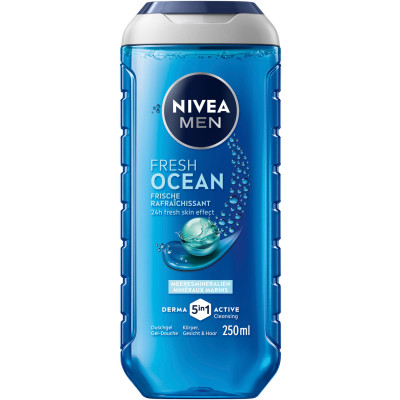Nivea Men Duschgel 5in1 Fresh Ocean Frische 250ML 