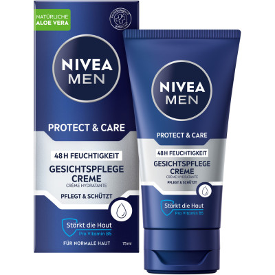 Nivea Men Protect & Care Gesichtspflege Creme 75ML 