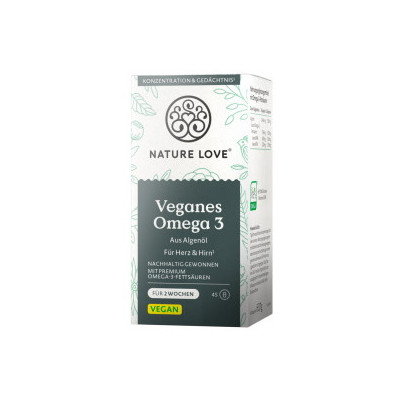 Nature Love Veganes Omega 3 45ST 