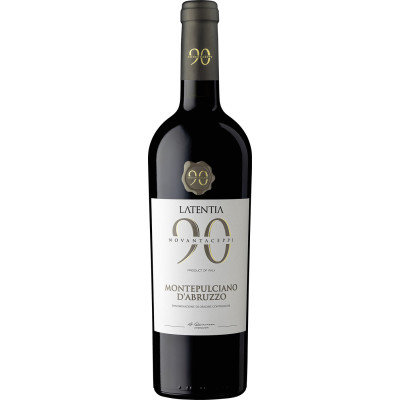 Novantaceppi Montepulciano d'Abruzzo DOC 0,75L - Etikett verschmutzt/beschädigt 