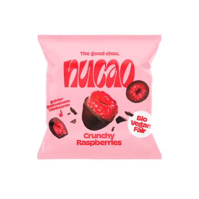 Nu Bio Nucao Crunchy Raspberries 50G 