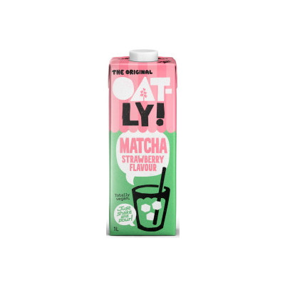 Oatly Oat Drink Matcha Strawberry Flavour 1L