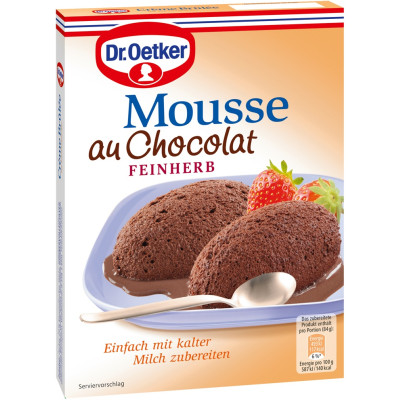 Dr.Oetker Mousse au Chocolat Feinherb 86G 