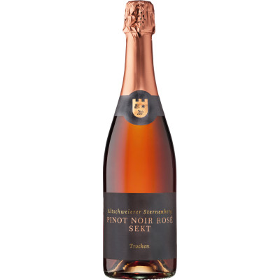 Ortenauer Weinkeller Altschweirer Sternenberg Pinot Noir Rosé Sekt trocken 0,75L 