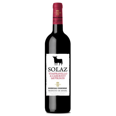 Osborne Solaz Tempranillo Cabernet Sauvignon Rotwein 0,75L 