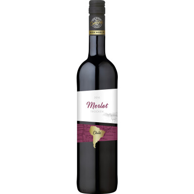 OverSeas Chile Merlot Rotwein 0,75L 