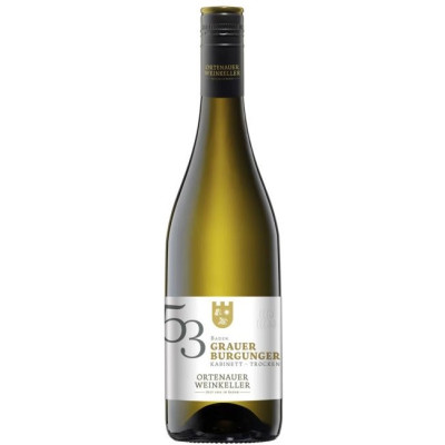 Ortenauer Weinkeller Baden Grauer Burgunder Kabinett trocken 0,75L 