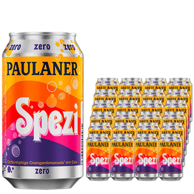 Paulaner Spezi Zero 24x0,33L Dose 
