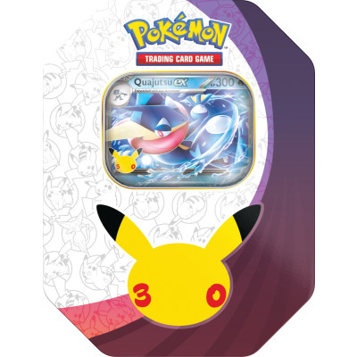 Pokemon Sammelkartenspiel Tin-Box 30 Jahre Quajutsu-ex 