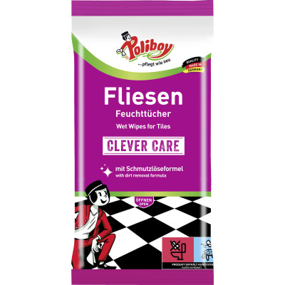 Poliboy Fliesen Feuchttücher 15ST 