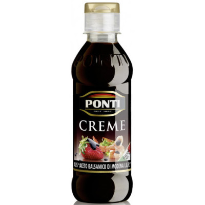 Ponti Crema all'aceto Balsamico di Modena Dunkel 250G 