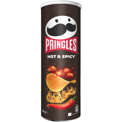 Pringles Hot & Spicy 165G 