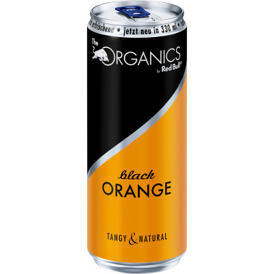 Red Bull Bio Organics Black Orange 0,33L 