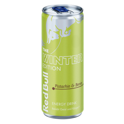 Red Bull Winter Edition Pistachio & Berries 0,25L Dose 